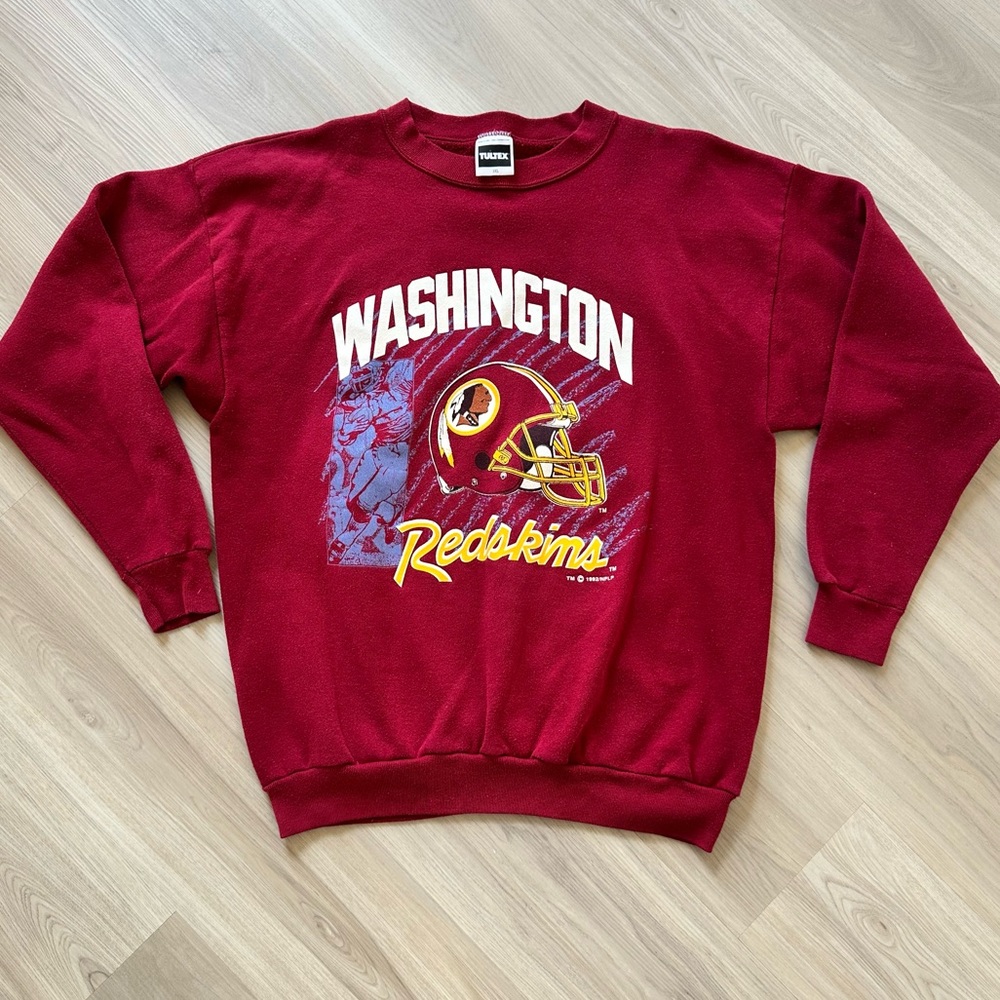 Vintage 90s Washington Redskins Crewneck Sweater 2XL